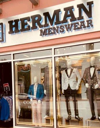 herman menswear langley.